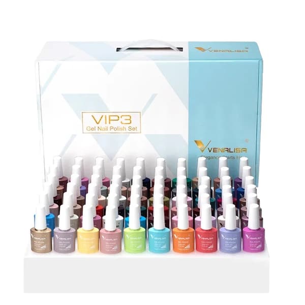 Negle Gel Polish Kit, Farve Display, Mærket Kuffert