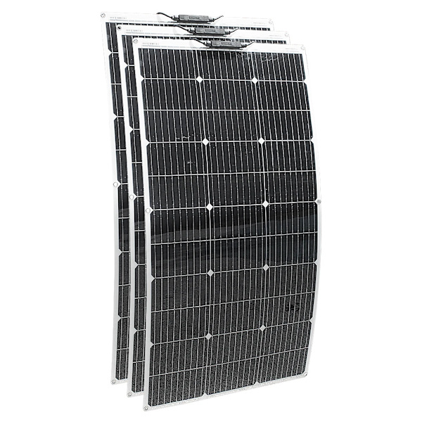 Solpanel, Fleksibelt Design, Letvægts Konstruktion, Ny 300W