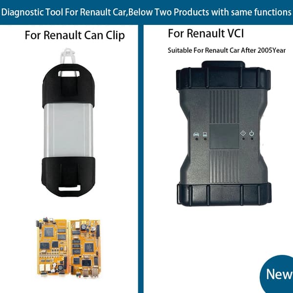 OBDII Diagnostisk Scanner, Multi-Sprog Support, Fuld ECU Diagnostik, Ny VCI