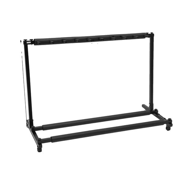Guitar Stativ, Sammenklappeligt Design, Multi-Guitar Holder, 9 guitarer