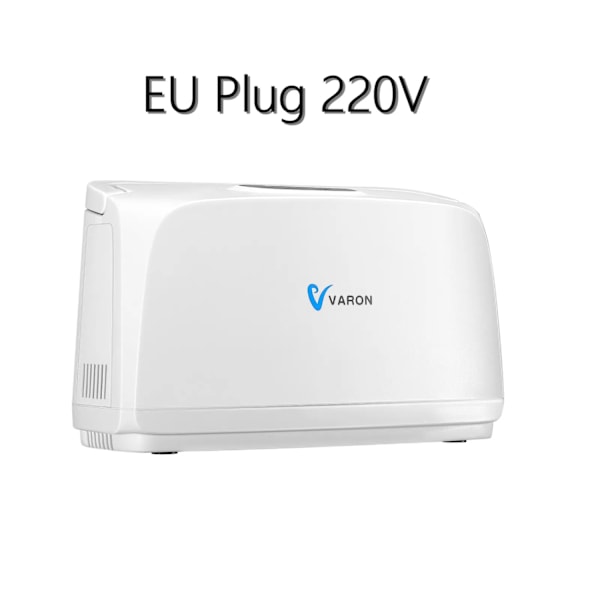 Bærbar iltkoncentrator, flerlagsfiltrering, stille drift,EU-stik 220V EU Plug 220V EU Plug 220V