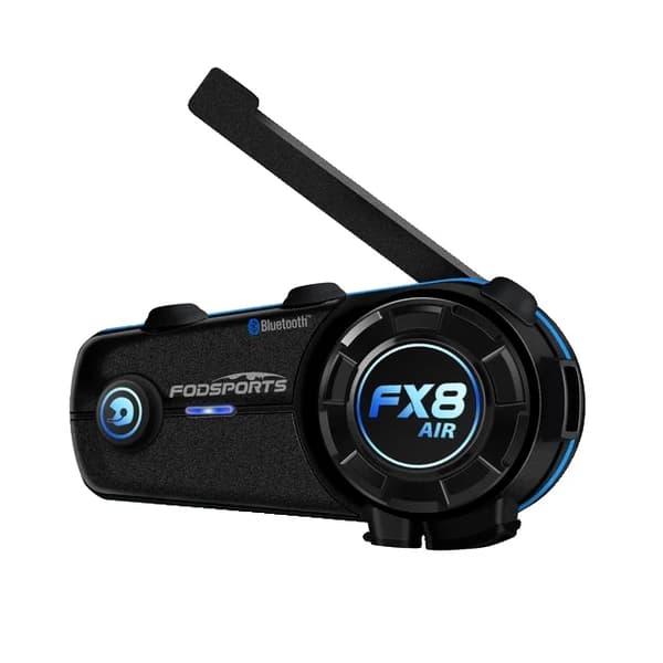 Moottoripyöräintercom, Bluetooth 5.0, 1000m kantama, FX8 Ilma intercom