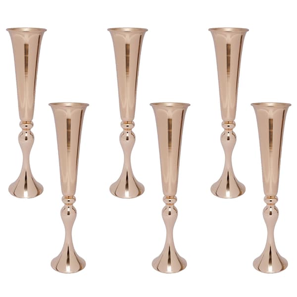 Bordsvas, Elegant Design, Hållbar Järnkonstruktion, 6Pcs