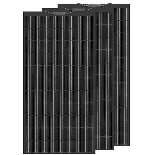 Flexibelt monokristallin solpanel, 120W - 1200W, Hög Effektivitet 24%,360W Solpanel 360W Solar Panel 360W Solar Panel