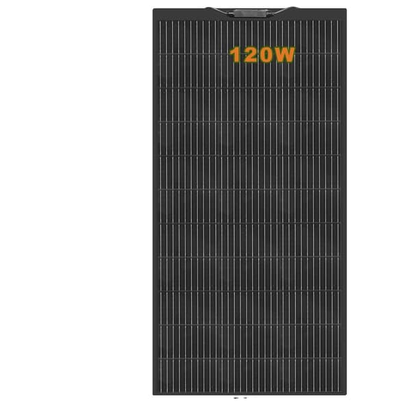 Solpanel, Monokrystallinsk, Fleksibel Design, 18V 120W