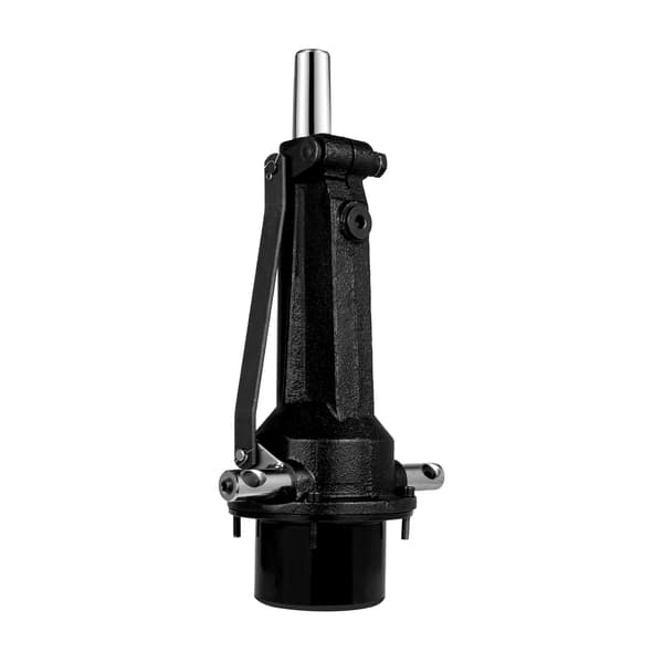 Frisörstol Hydraulisk Pump, Justerbar Höjd, Hög Lastkapacitet, Silver