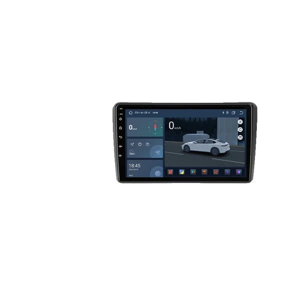 Bilstereo, Touchskærm, Multi-Media Support, kompatibel med Audi A3 8P 2003-2013, T10-Kamera