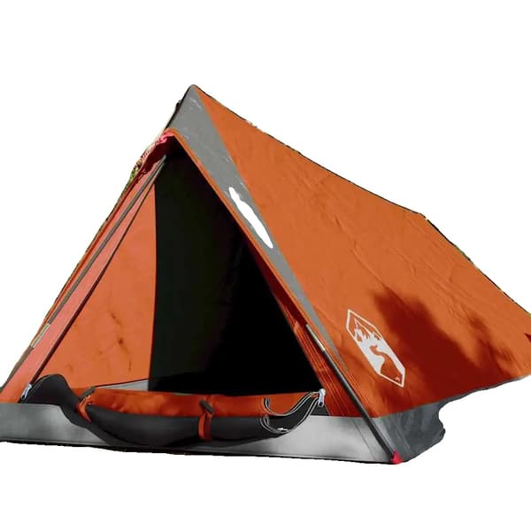 Paviljongtält, Hållbart tyg, Rymlig design, Orange