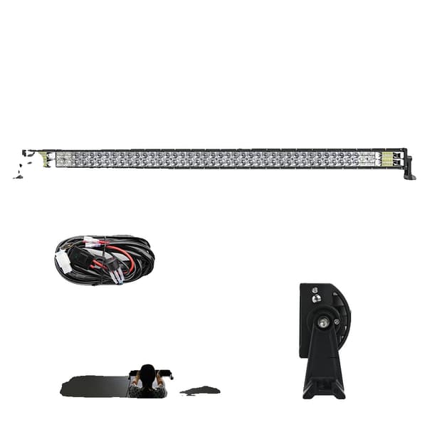 LED Lyskærm, 52Lige med ledning