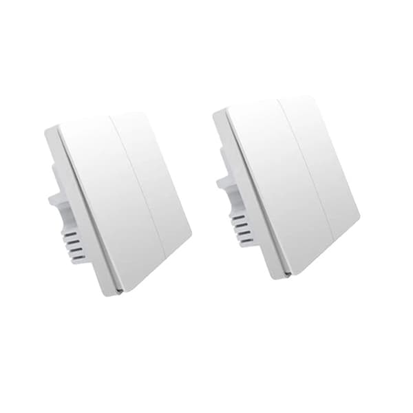 <Aqara Smart Vægbryder, 3 Taster Kontrol, ZigBee Forbindelse>, 2XNO neutral 2Key