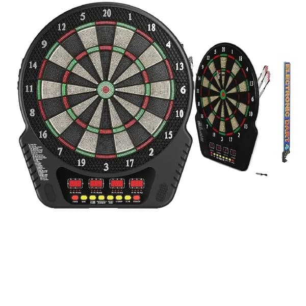 Elektronisk darttavla, 27 spelalternativ, stöder 16 spelare, VIT
