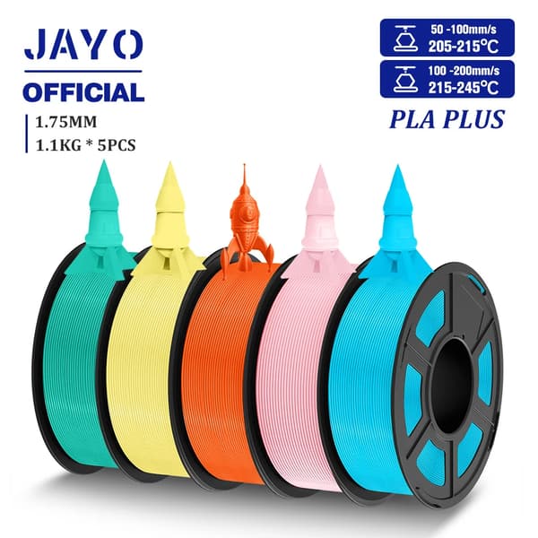 PLA Plus 3D-filament, 1,75 mm diameter, 1,1 kg vikt,PLA PLUS Mix-5