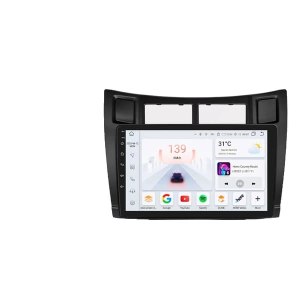 Bil Multimedia Afspiller, 9 Tommer Touchscreen, Android Auto og CarPlay Support, 8kerner-8G 128G -S8
