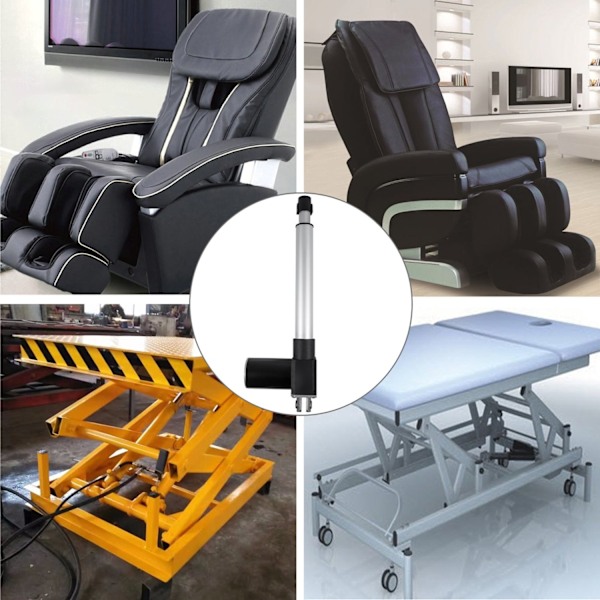 Elektrisk Recliner Motor Aktuator - Ultra-Stærk, Rustfri & Lav Støj Design 38-61cm