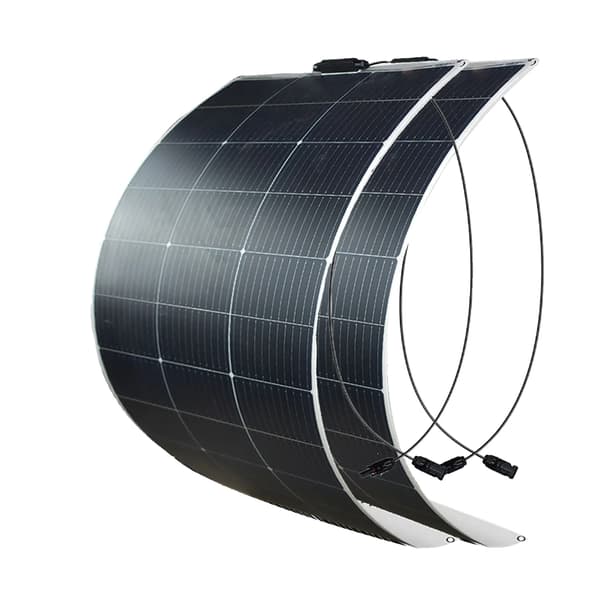 Fleksibel Solpanel, Høj Effektivitet, Vandtæt, 2stk 125w panel