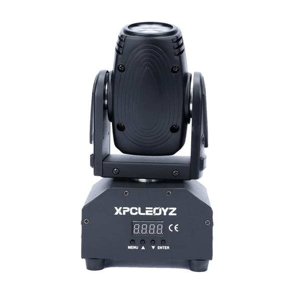 Mini RGBW LED Moving Head Light, 10W Høj Effekt, Stroboskopfunktion, Kompakt Design