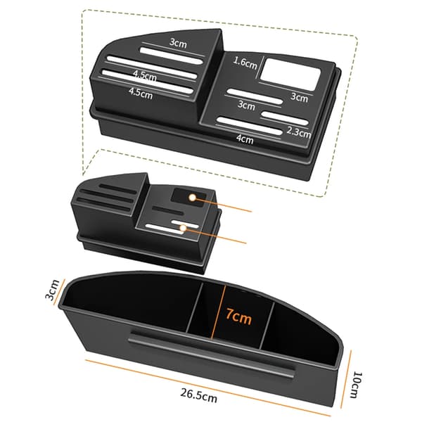Afdrypningsrack, 2-lags design, effektiv vandafledning, sort