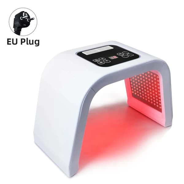Ljusterapi Mask, Aknebehandling, Hudföryngring, EU PLUG