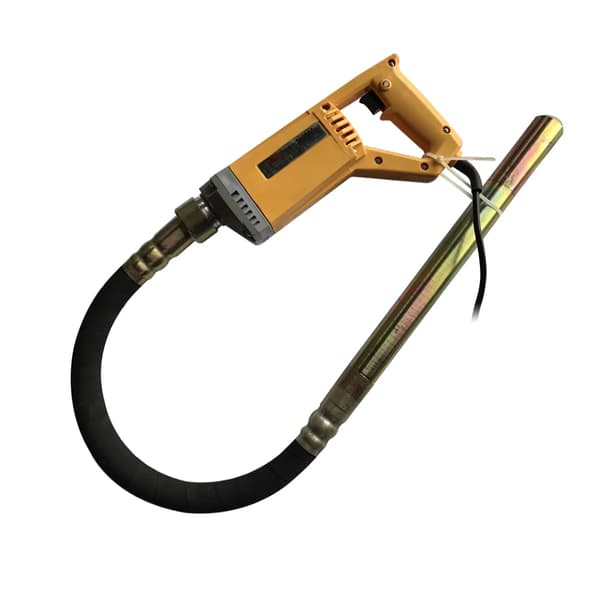 Elektrisk Betonvibrator, 800W Effekt, 1m Skaftlængde, Gul