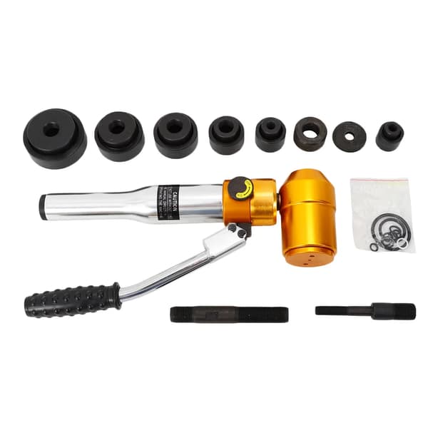 Hydraulisk hålpunchdriverkit, ergonomisk design, hållbar konstruktion, Gul
