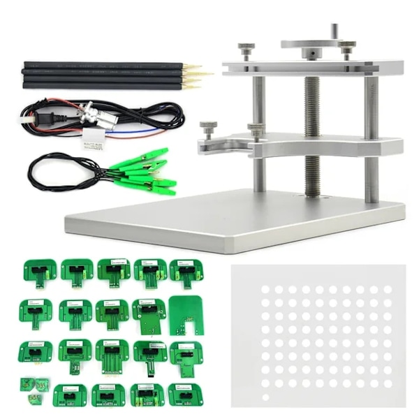 ECU Chip Tuning Programmer Værktøj, LED Display, 22 stk. BDM Adaptere, BDM FRAME 22PCS BDM FRAME 22PCS BDM FRAME 22PCS