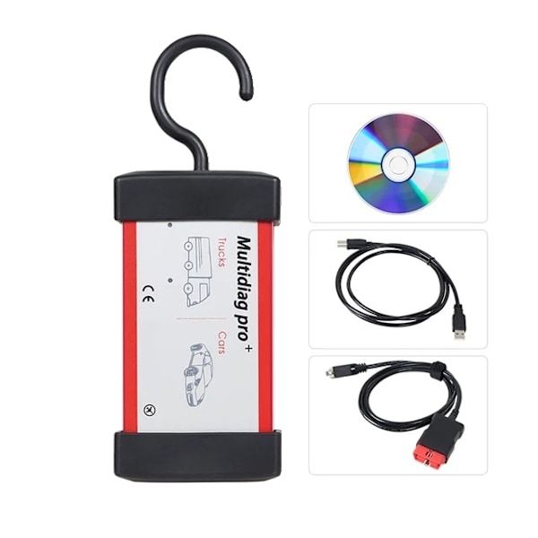 TCS Multidiag Pro Scanner, Bluetooth-forbindelse, OBD2 bil-/lastbil-kompatibilitet, Multidiag V30 Multidiag V3.0 Multidiag V3.0