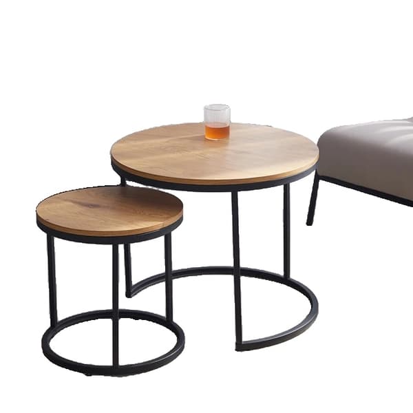 Kaffebord, Nesting-design, Platsbesparande stil, Ljus ek