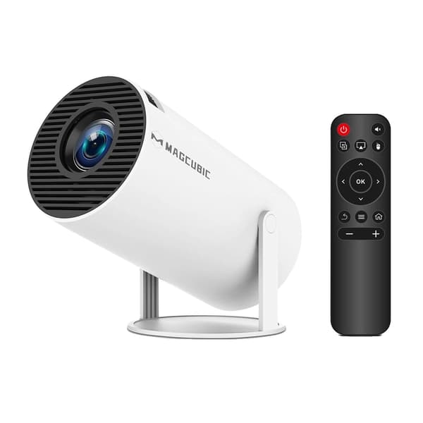 Projektor, 8000 Lumen, Android System, HY300 Pro-Hvid, EU Stik-a