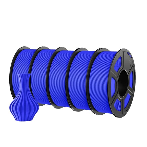3D-printer filament, 1,75 mm diameter, 330 m længde, høj slagstyrke, HS Mat PETG 5L