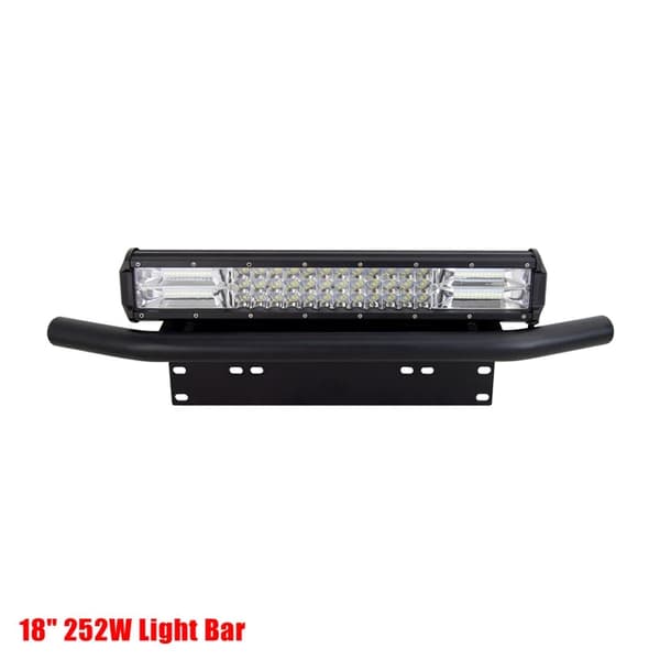LED-ljusramp, trippelrad, IP67-skydd, 18in Combo n Holder
