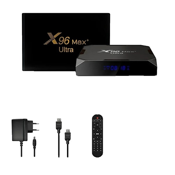 Android 11 TV-box, 8K-upplösning, Dual-Band WiFi, 4GB RAM,4G 64G, EU-kontakt 4G 64G 4G 64G