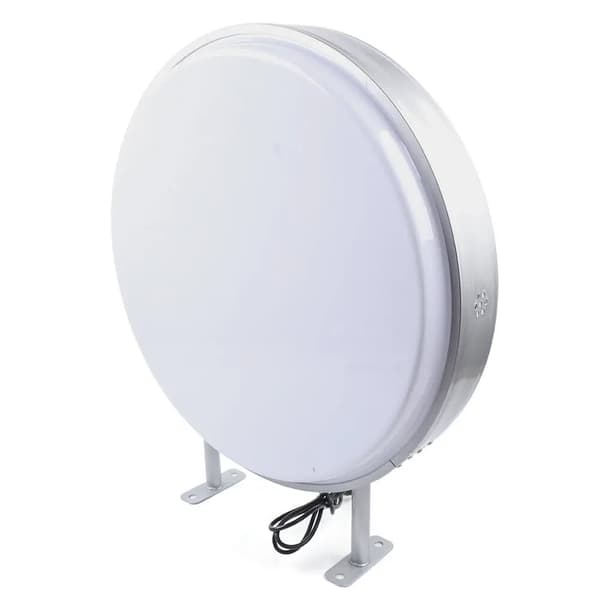 LED Dobbelsidet Lysboks, 60 cm Diameter, Vandtæt IP65, Energi Effektiv