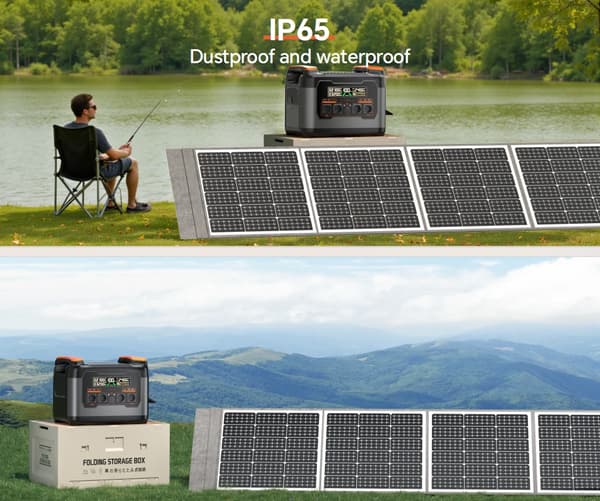 Solpanel, Hög Effektivitet, Bärbar Design, QM-NSM-200W