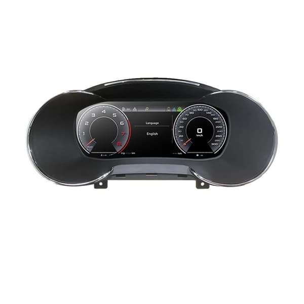 Digital Cluster Dashboard, 12,3-tums skärm, Smart Anslutning, A3 8V
