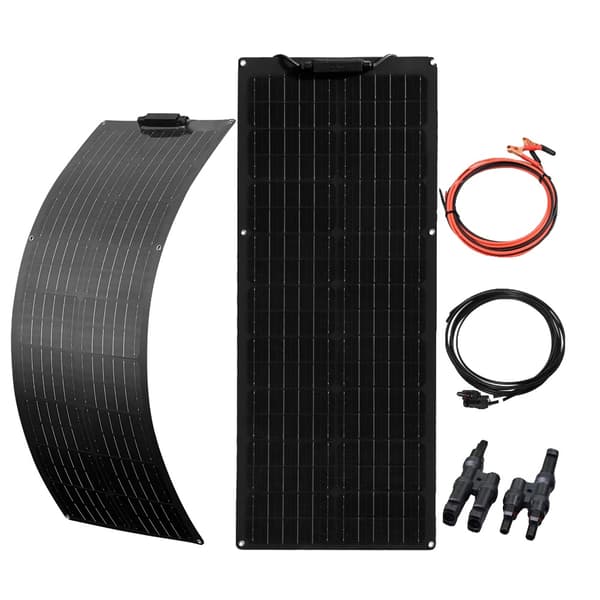 Solpanel, Høj Effektivitet, Alsidige Anvendelser, 12V 100W Solarkit