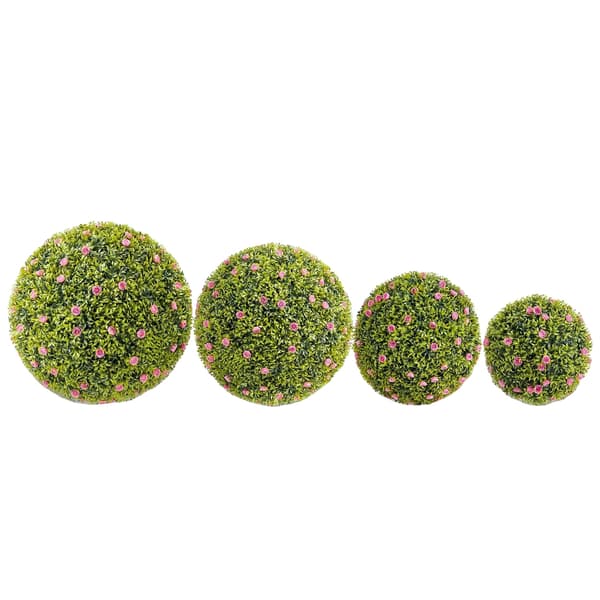 Kunstige Blomsterkugler, Holdbart PE Materiale, Nemme at Hænge Op, Pink-b, 57cm-b