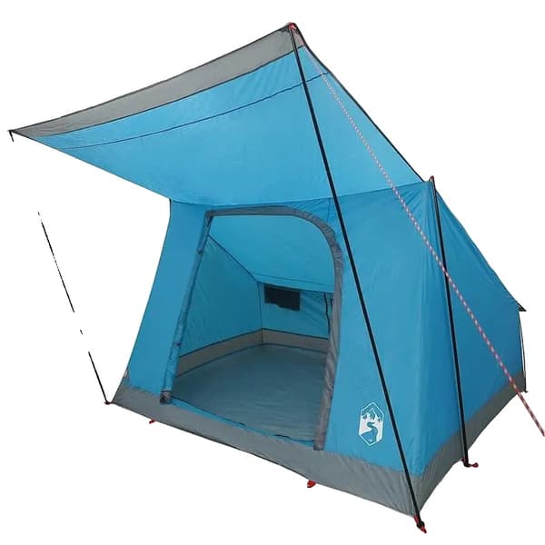 Trekkingtält, Rymlig Design, Hållbart Material, Blå