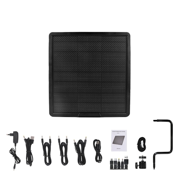 10W Aurinkopaneeli, Korkea Muuntotehokkuus, 25000mAh Akku, Useita Lähtövaihtoehtoja,WG25000 WG25000 WG25000