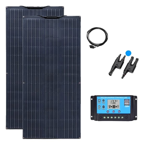 Solpanel, Høj Effektivitet, Fleksibelt Design, 280w kit