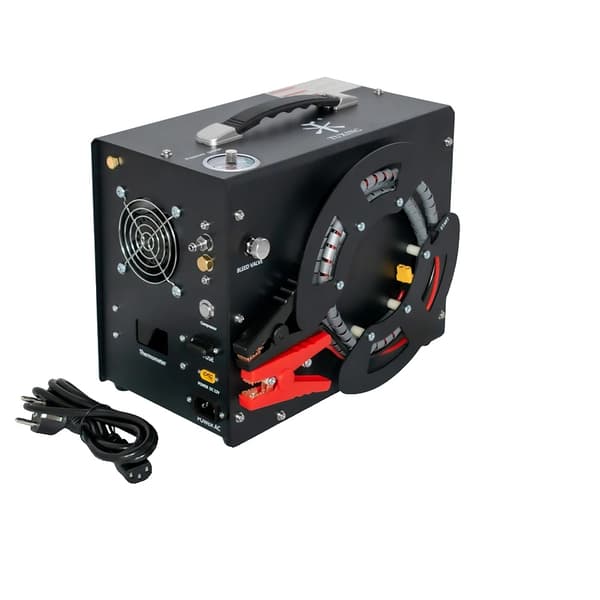 TUXING Luftkompressor, 4500 PSI Tryck, Tvåstegs Kolvkompressor,220V, TXES062