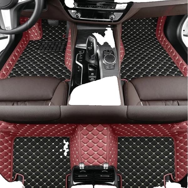 Bilmatta, Anpassad Passform, Hållbart Material, 3st golvmatta-19, Vänster ratt-a
