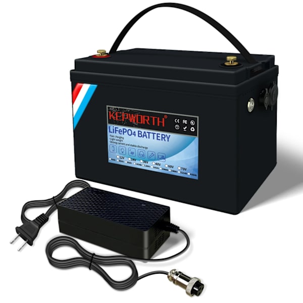 Lithiumjärnfosfatbatteri, 24V LiFePO4, hög urladdningshastighet,24V 60Ah 24V 60AH 24V 60Ah
