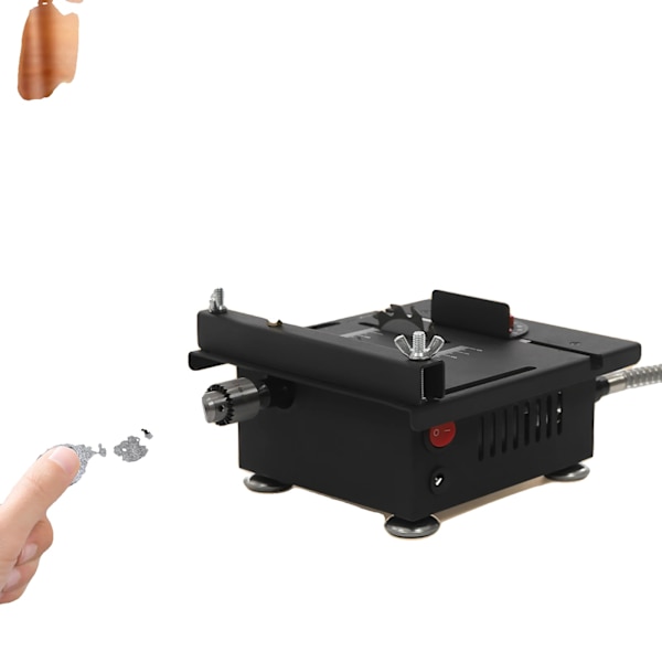 Mini Bordsåg, 7-Hastighetskontroll, Kompakt Design