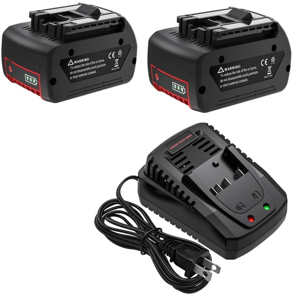 Batteri, 18V uppladdningsbart, 6000mAh kapacitet, 2 B 1C
