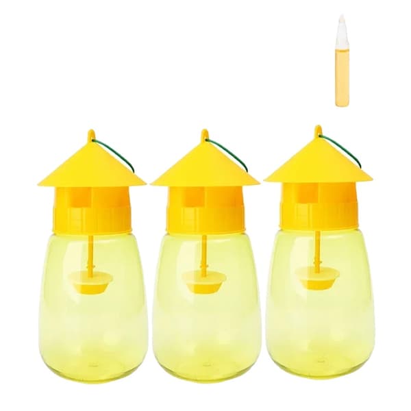 Frugtfluefælde, Genanvendeligt Design, Miljøvenlige Materialer, 3PCS