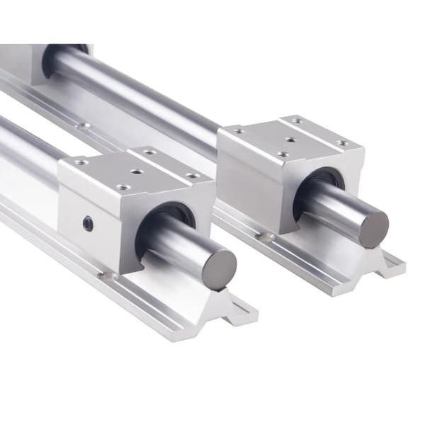 2 St Linear Rail, 600mm Längd, CNC Delblock