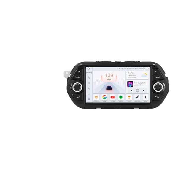 Bilradio, Touchscreen-interface, Multimedia-afspiller, kompatibel med FIAT TIPO EGEA 2015 - 2017, S4 (8kerner-4G 32G)