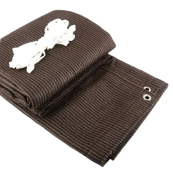 Sol Skyddsnät, Högkvalitativt, Anti-UV, Kaffe Nät, 1,2x6m Coffee Net Coffee Net