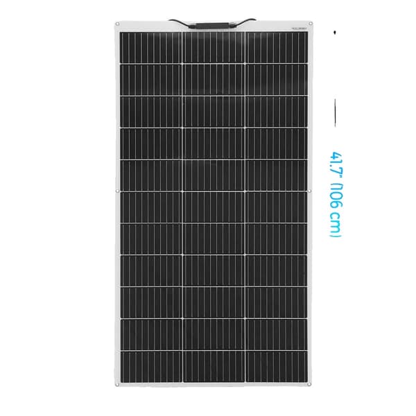 Solpanel, Monokrystallinsk, Høj Energieffektivitet, Hvid solpanel