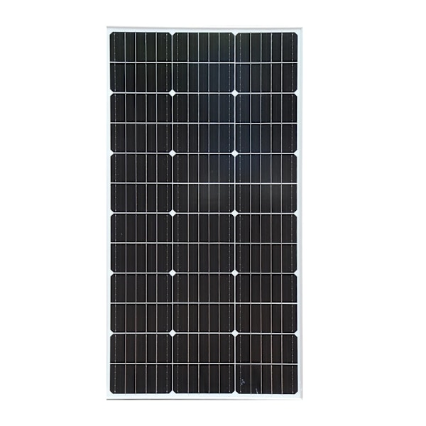 Monokristallin solpanel, 100W/200W hög effektivitet, hållbar aluminiumram, enkel installation, panel100W Stel solpanel 100W rigid solar 100W Rigid solar
